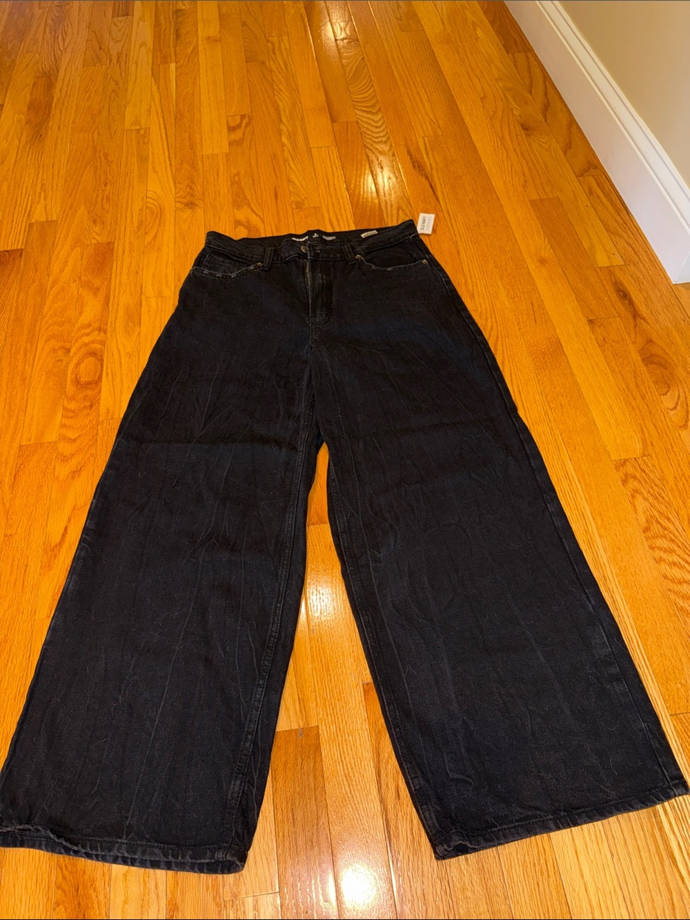 Old Navy Black Wide-Leg Women's Jeans